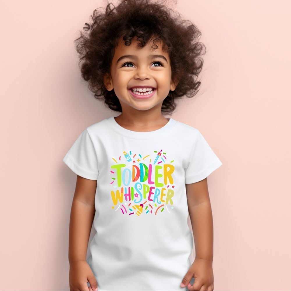 Toddler's Toddler Whisperer Graphics Printed T-Shirt