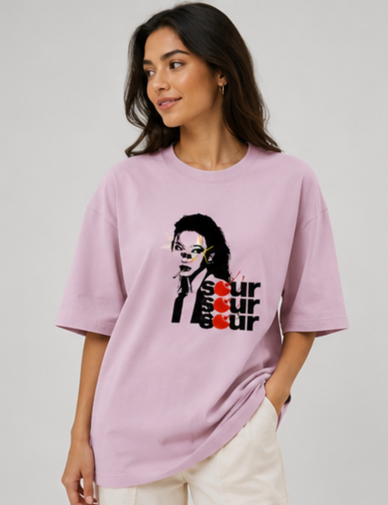 Women's Oversized T-Shirt – Sour