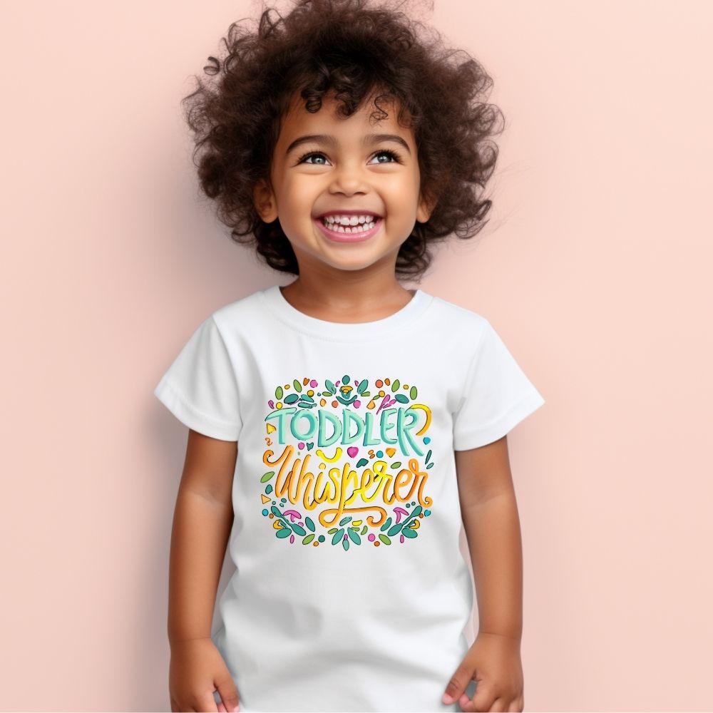 Toddler's Toddler Whisperer New Graphics Printed T-Shirt