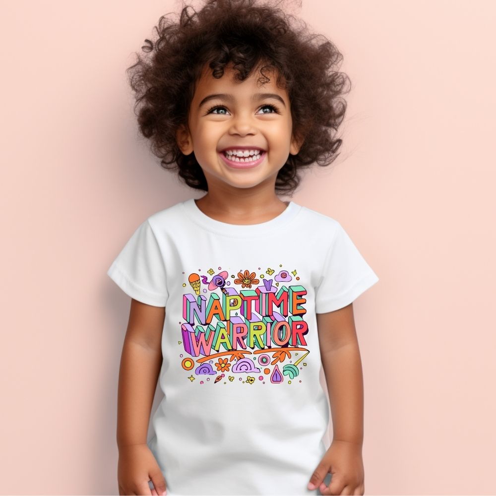 Toddler's Nap Time Warrior Graphics Printed T-Shirt Main image