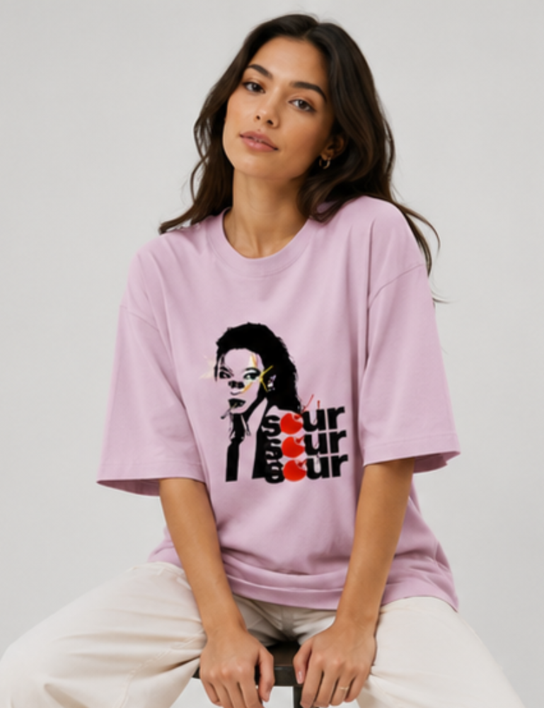 Women's Oversized T-Shirt – Sour