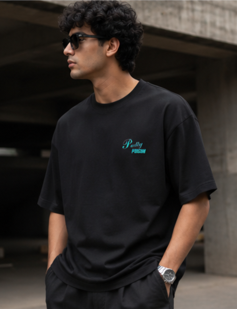 Men’s Oversized T-Shirt – Pretty Poison