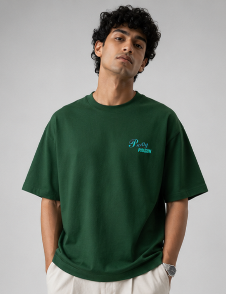 Men’s Oversized T-Shirt – Pretty Poison