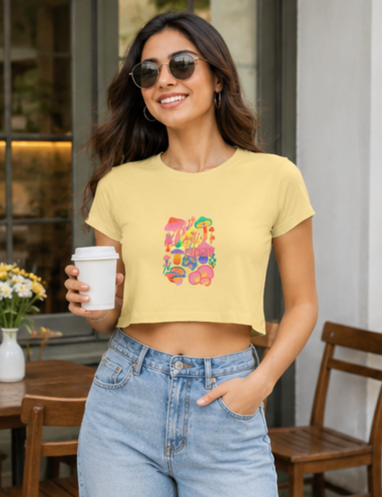 Women’s Crop Top – Pretty Poison