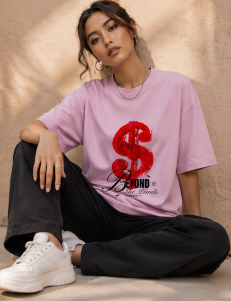 Women’s Oversized T-Shirt – Beyond The Limits
