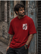 Men’s Premium Oversized T-Shirt – Where Are You