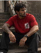 Men’s Premium Oversized T-Shirt – Where Are You