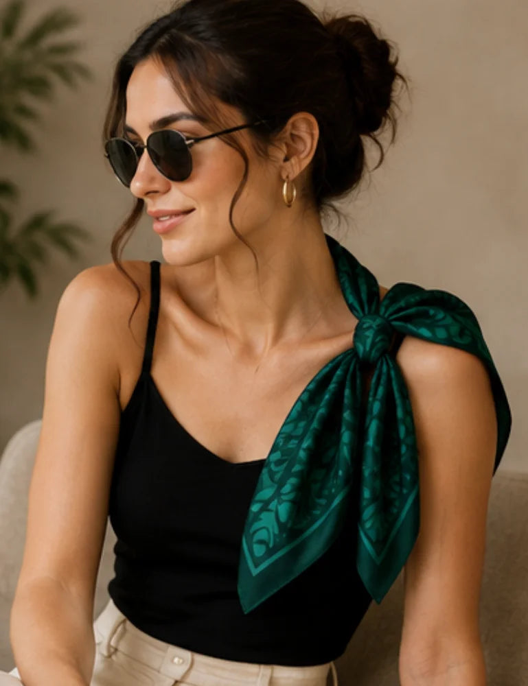 Women's Scarf -  Verdant