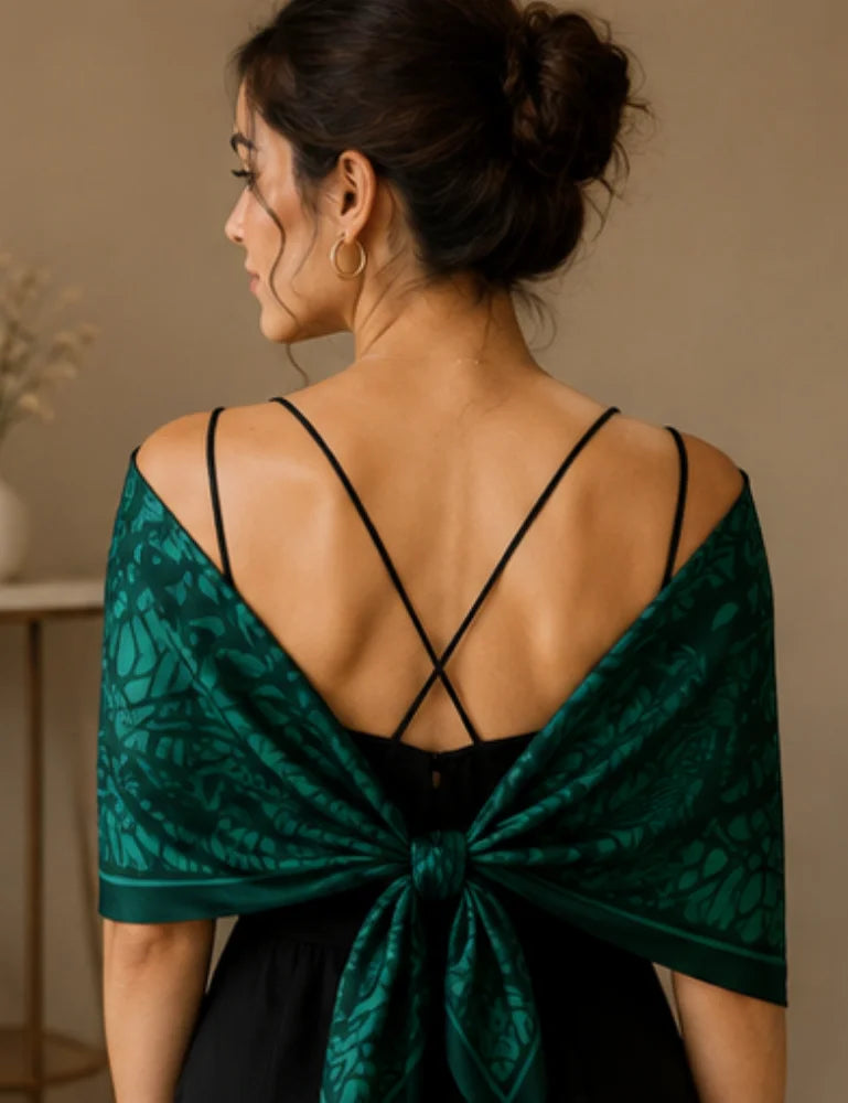 Women's Scarf -  Verdant