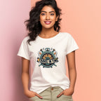 Women's Travel in Time Graphics Printed T-Shirt