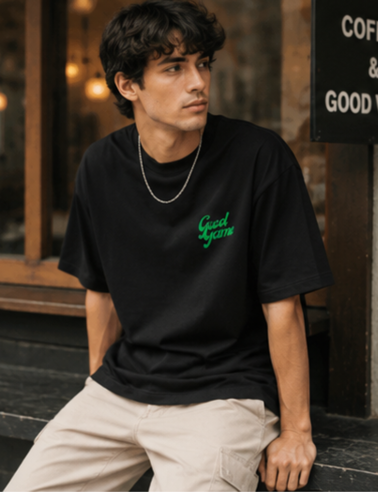 Men’s Oversized T-Shirt – Good Game