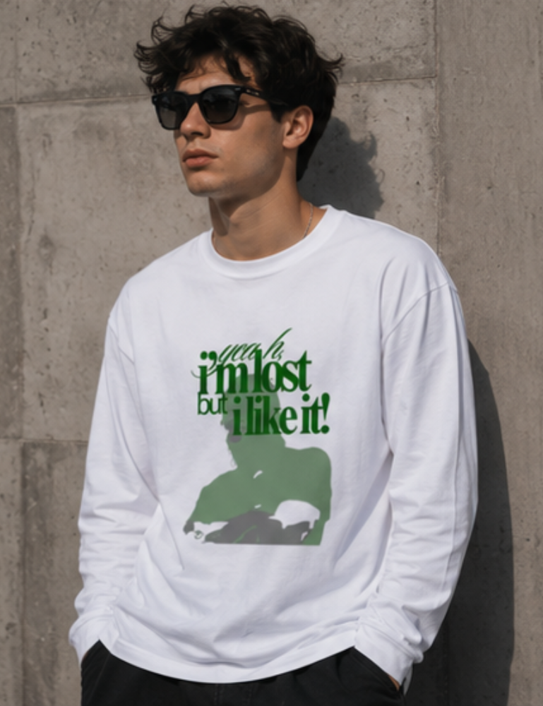 Men’s Full Sleeves T-Shirt – I'm Lost