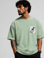 Men’s Premium Oversized T-Shirt – Where Are You