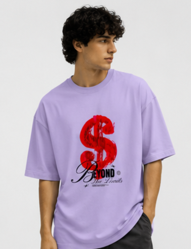 Men’s Oversized T-Shirt – Beyond The Limits