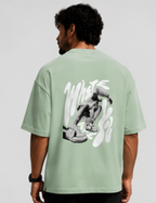 Men’s Premium Oversized T-Shirt – Where Are You