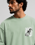 Men’s Premium Oversized T-Shirt – Where Are You