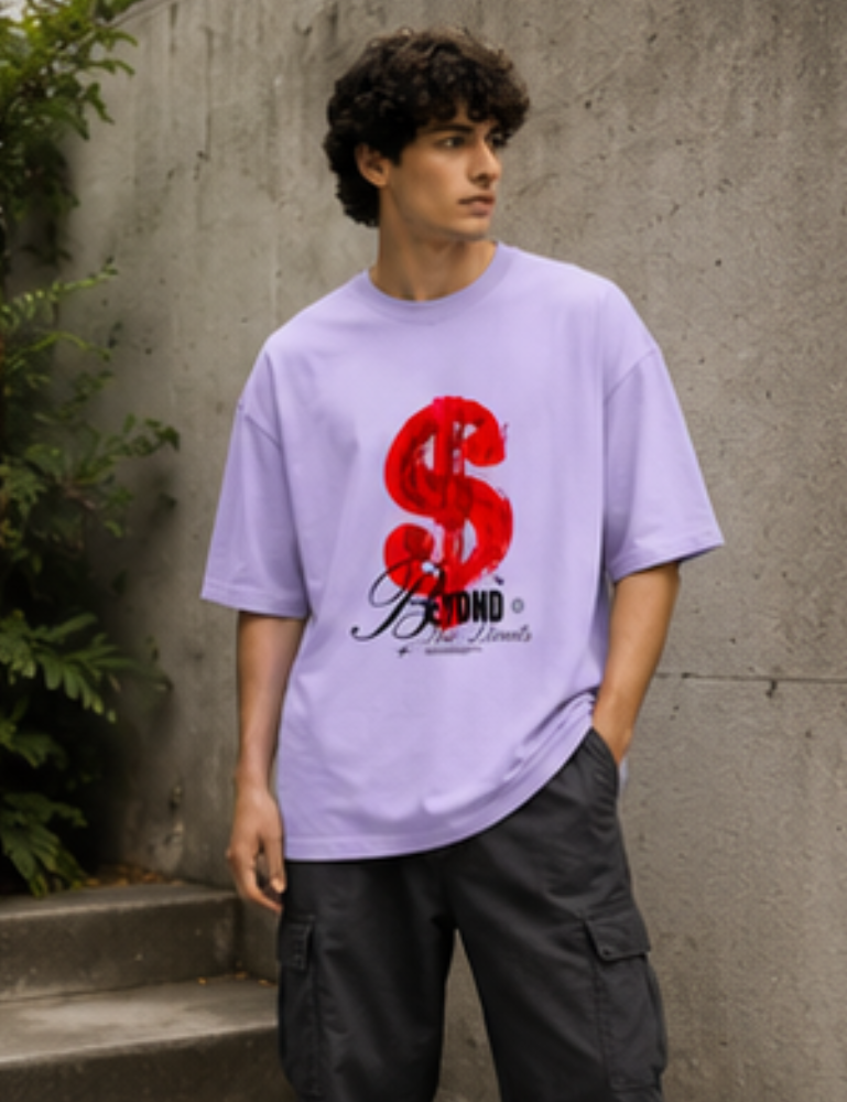 Men’s Oversized T-Shirt – Beyond The Limits