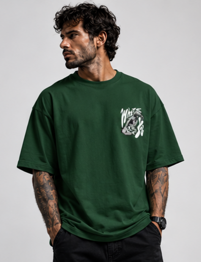 Men’s Premium Oversized T-Shirt – Where Are You