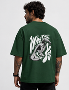 Men’s Premium Oversized T-Shirt – Where Are You