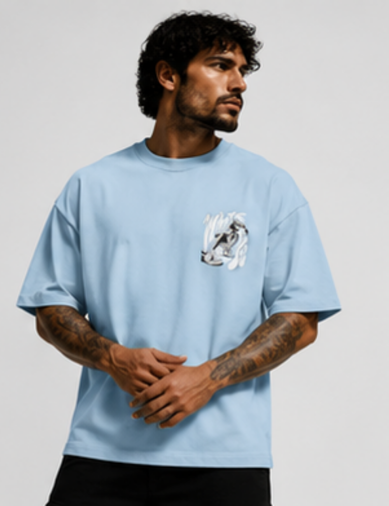 Men’s Premium Oversized T-Shirt – Where Are You