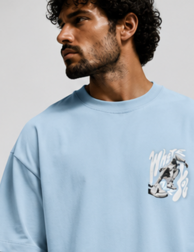 Men’s Premium Oversized T-Shirt – Where Are You