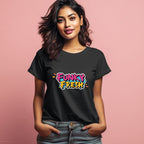 Women's Funky Fresh Graphics Printed T-Shirt