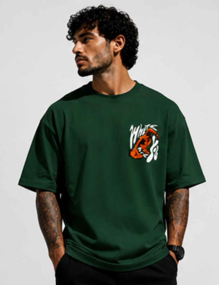 Men’s Premium Oversized T-Shirt – Where Are You