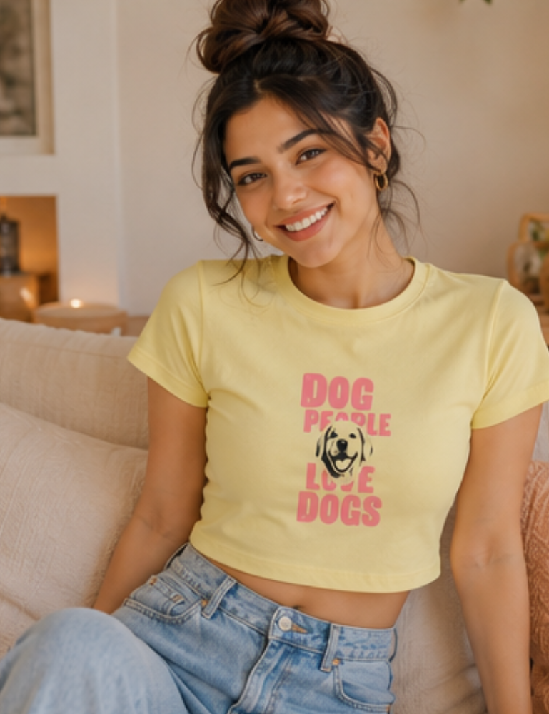 Women's Crop Top – Dog Lover