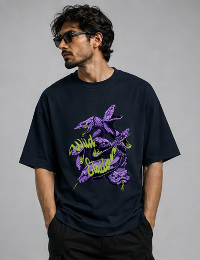 Men’s Premium Oversized T-Shirt – Wild Elation