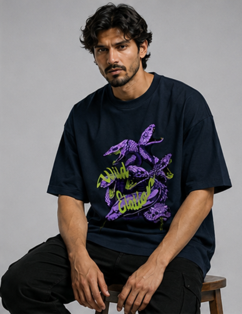 Men’s Premium Oversized T-Shirt – Wild Elation