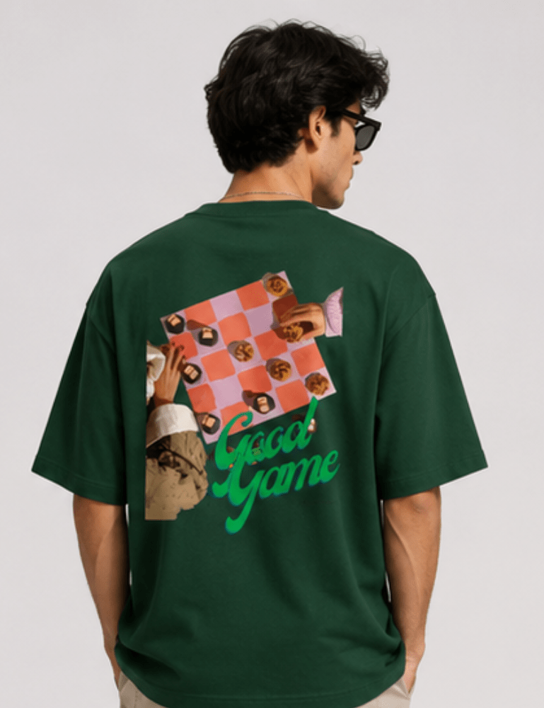 Men’s Oversized T-Shirt – Good Game - Creativeya.com Main image