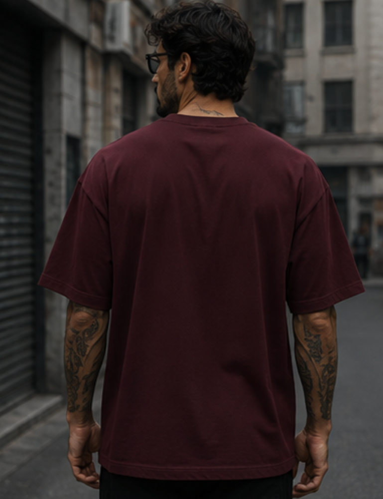 Men’s Premium Oversized T-Shirt – Wild Elation