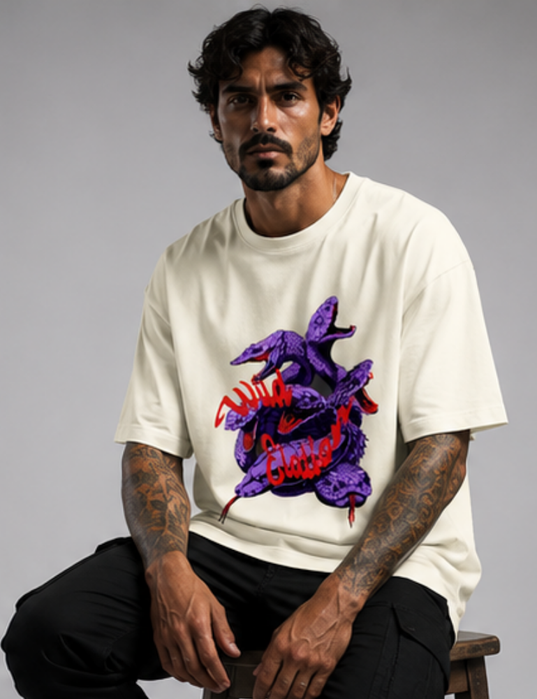 Men’s Premium Oversized T-Shirt – Wild Elation