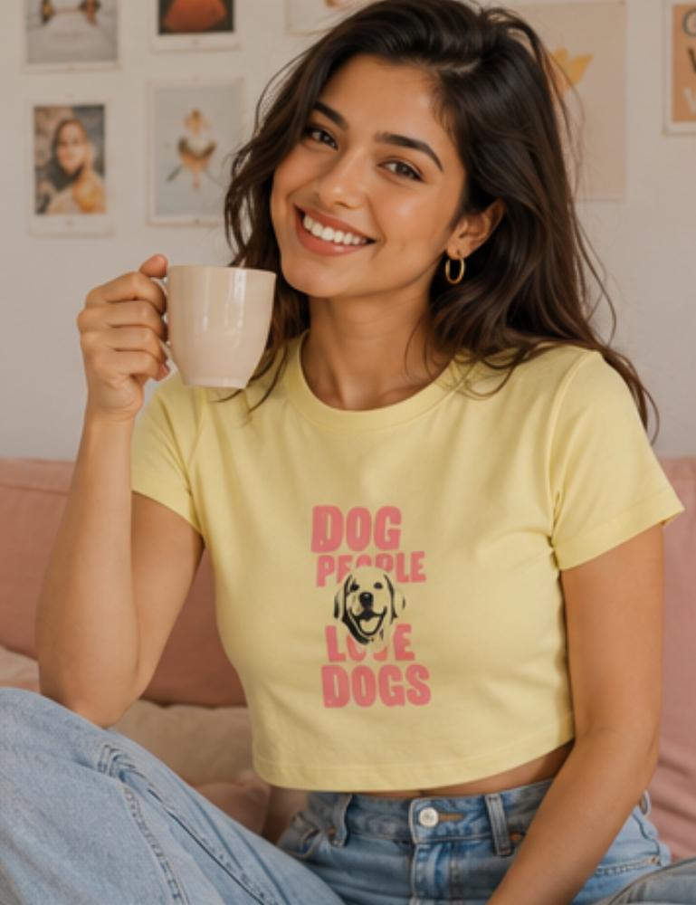 Women's Crop Top – Dog Lover