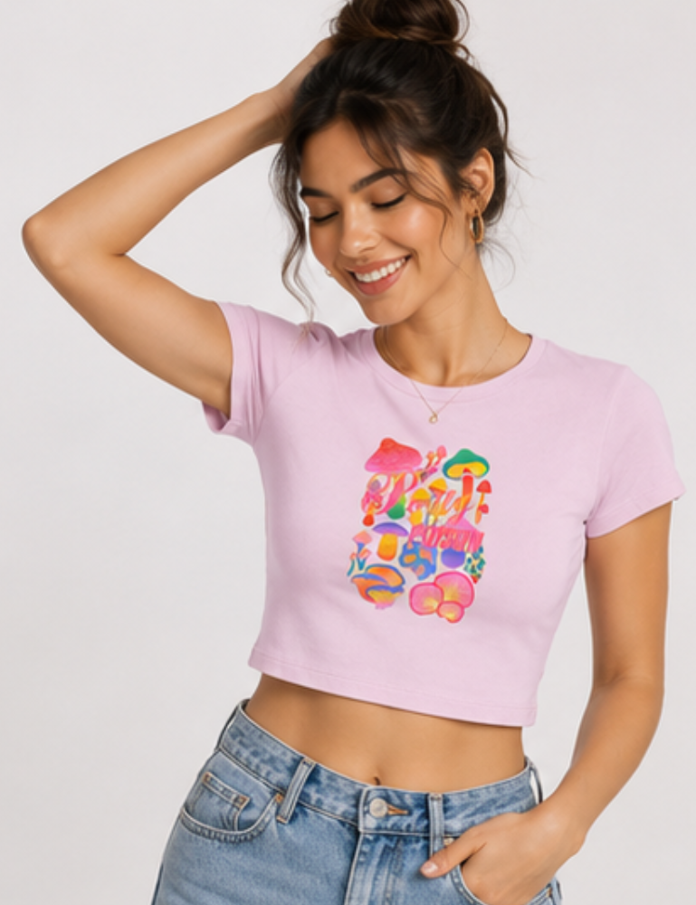 Women’s Baby Tee – Pretty Poison