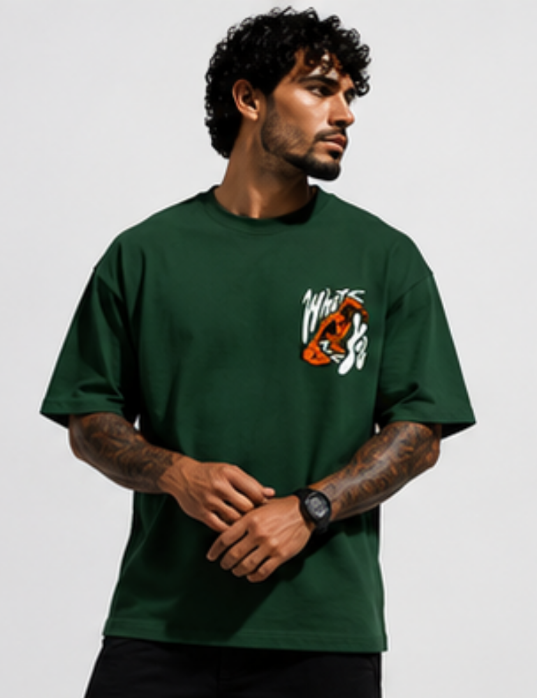 Men’s Premium Oversized T-Shirt – Where Are You