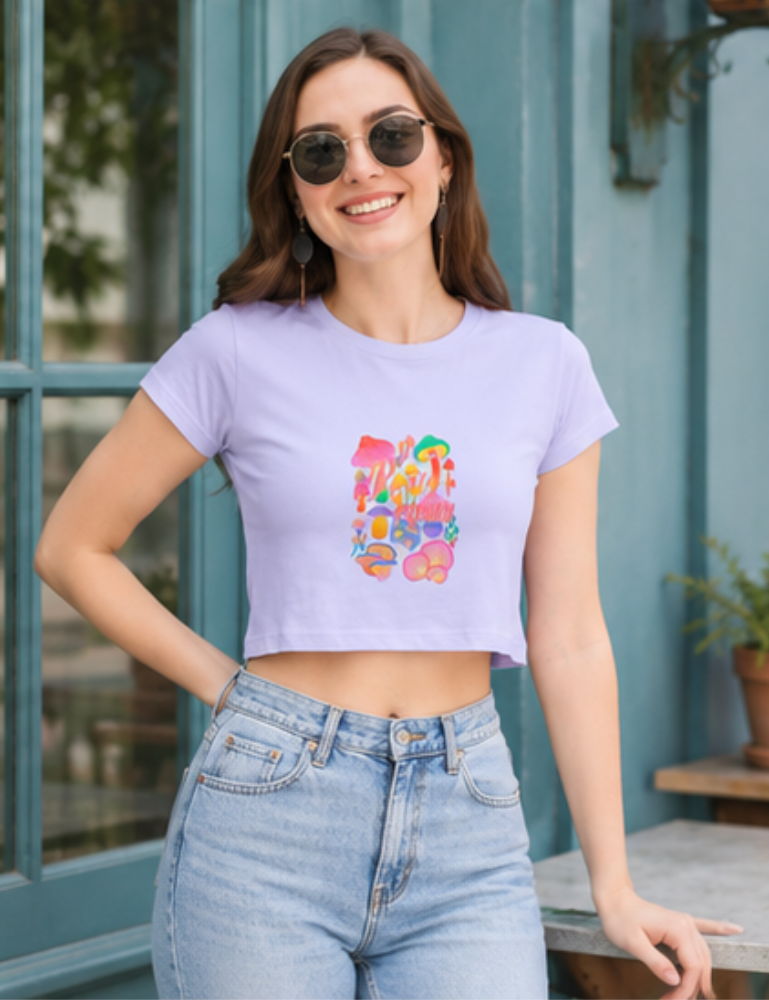 Women’s Crop Top – Pretty Poison