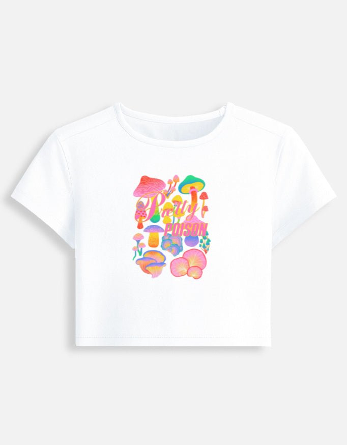 Women’s Baby Tee – Pretty Poison - Creativeya.com