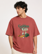 Men's Oversized T-Shirt – Golden Club