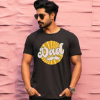 Men's Dad Design Printed T-Shirt