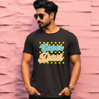Men's Super Dad Design Printed T-Shirt
