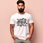 Men's The Hair Whisperer Design Printed T-Shirt