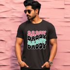 Men's Daddy Design Printed T-Shirt