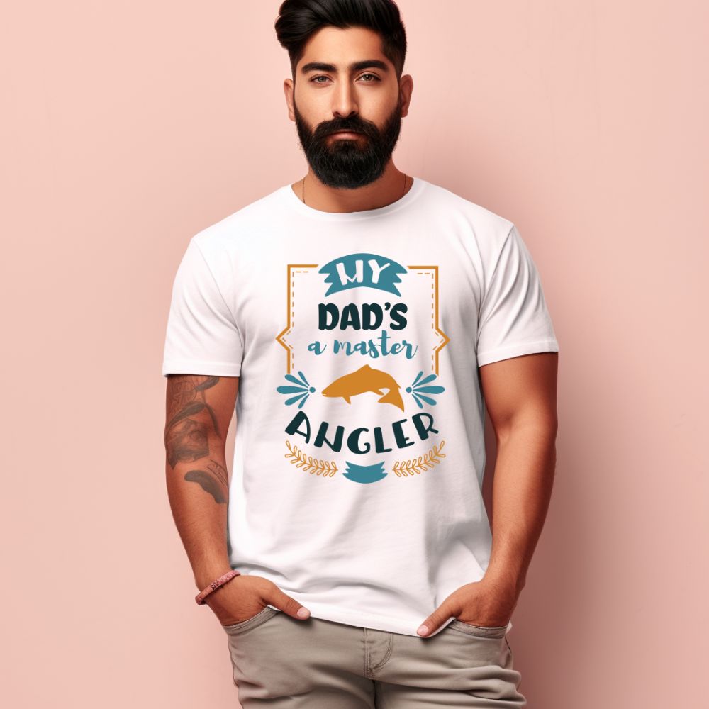 Men's My Dad's A Master  Design Printed T-Shirt Main image