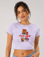 Women's Baby Tee – Late Night