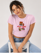 Women's Baby Tee – Late Night