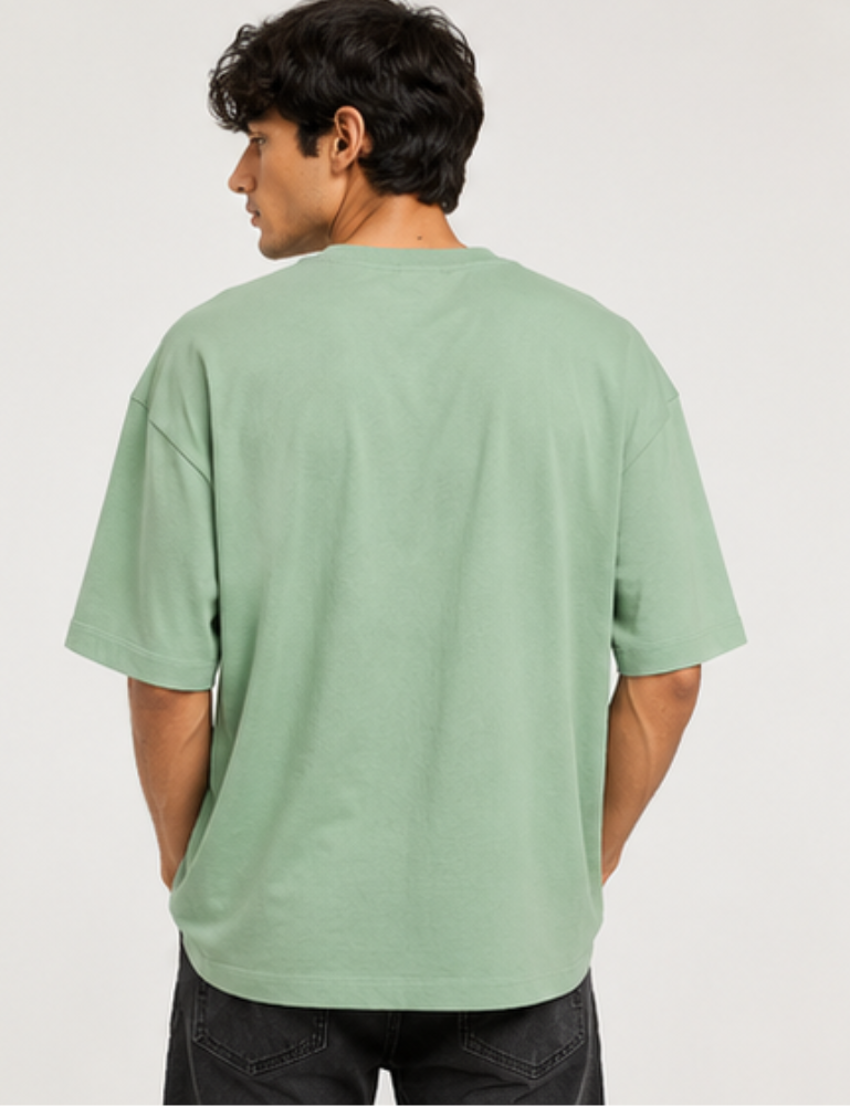 Men's Premium Oversized T-Shirt – Look Inside