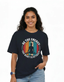 Women’s Oversized T-Shirt – Energy Circle