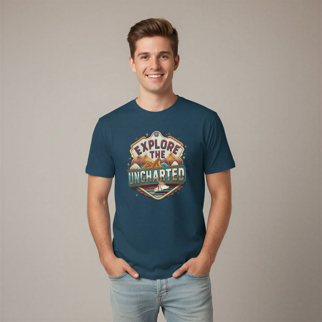 Men’s Regular T-Shirt – Uncharted Drift