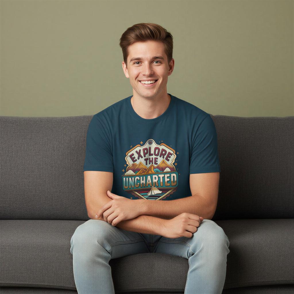 Men’s Regular T-Shirt – Uncharted Drift